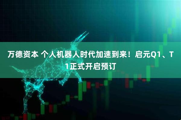万德资本 个人机器人时代加速到来！启元Q1、T1正式开启预订